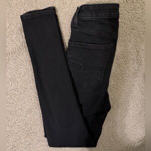 AE Super High Rise Jeggings - size 00 Short